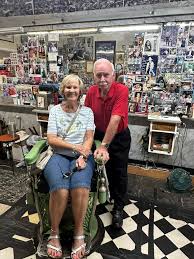Floyd's Barber Shop was such a fun place to visit. Loved hearing all the  history from his son