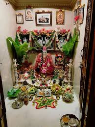 You can decorate pooja room with flowers, lights and. Pooja Room Door Flower Decoration Novocom Top