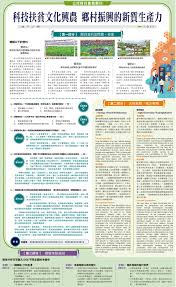 公民與社會發展科/科技扶貧文化興農鄉村振興的新質生產力- 教育 ...