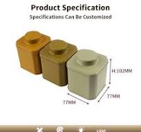 OEM ODM Manufacture Custom Loose Leaf Tea Packaging Square ...