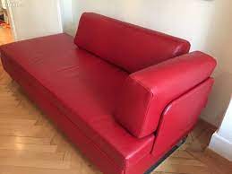 Bettsofa Bed For Living Doppio Leder Rot Bettsofa Bed For Living Doppio Leder Rot Von Swissplus Und Bico Designsofa Mit Bico Bettsofa Sofa Lampen Wohnzimmer