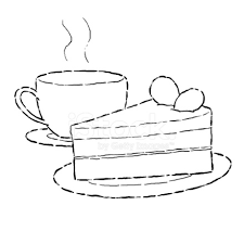 0 kaffee kuchen stock illustrations and clipart. Kuchen Und Kaffee Stock Vektorgrafik Freeimages Com