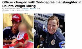 The jury of 10 men and two women deliberated for. Officer Kim Potter Has Been Charged With Second Degree Manslaughter Album On Imgur