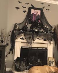 30 Magnificent Diy Halloween Interior Decorating Ideas That So Inspire Halloween Mantle Halloween Mantel Halloween Fireplace