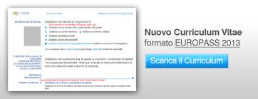 Modello curriculum vitae in formato word. Curriculum Vitae Scaricare Il File Word Del Curriculum Vitae Europeo