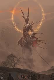 Giant In The Cloud Mist Xg On Artstation At Https Www Artstation Com Artwork Xzlqq1 Fantasy Concept Art Dark Fantasy Art Monster Concept Art