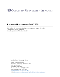 Random House records4079581