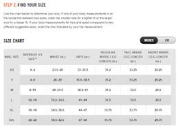 Size Chart Nike Womens Clothing Outlet