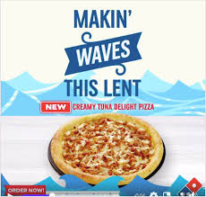 dominos pizza new creamy tuna delight pizza and tuna melt calzone tuna melts calzone domino s pizza