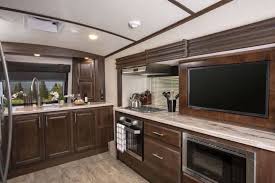 High rise deluxe pull down kitchen faucet with spring spout. 5 Amazing Front Kitchen Fifth Wheel Trailers The Wayward Home