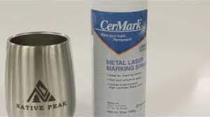 Cermark Metal Marking With A Laser Youtube