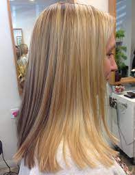 Medium Blunt Blonde Haircut Straight Hairstyles Straight Hairstyles Medium Medium Length Hair Styles