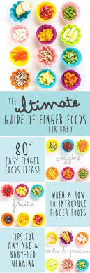 The Ultimate Guide To Finger Foods For Baby Led Weaning Baby Food Recipes Baby Finger Foods Diy Baby Food