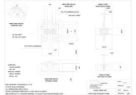 model 303 invisible hinge