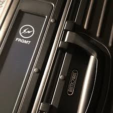 fragment design x rimowa 聯乘旅行箱曝光 logo design rimowa design