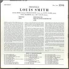 He has such an amazing technique. Louis Smith Smithville 1958 Divua Re 75 Londonjazzcollector