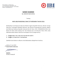 Surat resmi memiliki fungsi sebagai medimemberikan informasi kepada pihak. 7 Contoh Surat Edaran Yang Baik Dan Benar Contoh Surat
