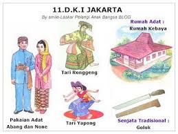 Salah satu kebudayaan yang tidak pernah ditinggalkan adalah baju adat betawi. Info Terbaru Gambar Pakaian Adat Daerah Dki Jakarta Ideku Unik