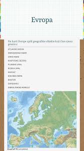 Ispod ovoga teksta se nalazi karta a kako je koristiti možete pročitati sa. Evropa Interactive Worksheet By Asim Torlak Wizer Me