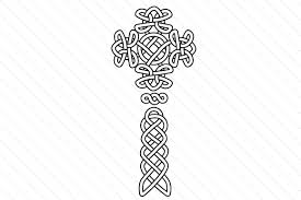 Download free celtic knot vectors and other types of celtic knot graphics and clipart at freevector.com! Celtic Cross Svg Cut File By Creative Fabrica Crafts Creative Fabrica