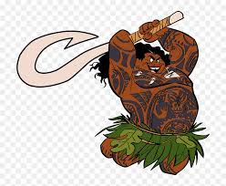 2049x2031 maui weapon coloring page magical fish hook. Moana Maui Art Hd Png Download Vhv