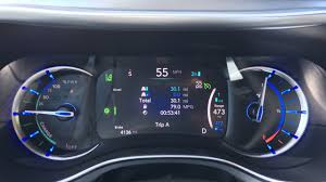 In practice, this looks like the pacifica hybrid relying on electric power as much as possible until the batteries are depleted. Plugging In Pacifica Hybrid City Drive Review Of Its 32 Mile Electric Range