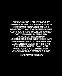 The Mass Of Men Lead Lives Of Quiet Desperation Henry David Thoreau Ipad Case Skin By Alanpun Redbubble