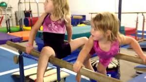 Little girls do exercises, do sports in nature. Toddler Gymnastics 3 And 5 Year Old Girls Youtube