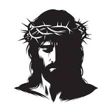 Jesus Face Vector Art, Icons, and ...