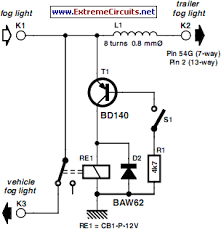 (2) connect black wire to battery negative. Fog Lamp Switch Circuit Circuit Diagram