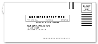 9br 9 Business Reply Envelopes 8 7 8 X 3 7 8