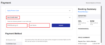 Indigo Process For Credit Shell Utilization Travelobiz