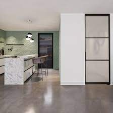 stalen taatsdeur de blaak mat glas ral 7021 zwartgrijs in 2021 stalen deuren huis interieur interieur