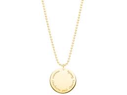 Engrave men's gold jewellery with your own special message for that personal touch. Strawberry Cream Ladies Men Engraved Pendant Chain Sterling Silver Gold Plated