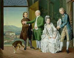 an interior with elegant company c 1770 by venceslao verlin italian 1740 1780 portraits art pinterest
