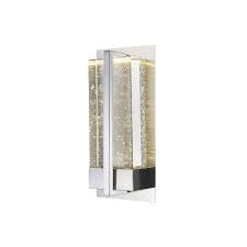 What kind of led light do i need for my outside porch? Bel Air Lighting Orla Polished Chrome Intergrated Led Indoor Wall Light At Menards