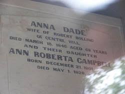 Ann Roberta Bolling Campbell (1801-1828)