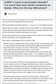 Bipolar Vs Borderline Chart Facebook Lay Chart