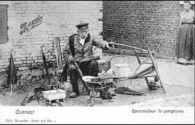 Raccommodeur De Parapluies Vieux Metiers Carte Postale Metier