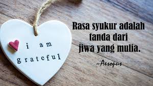 Dengan bersyukur, kamu tentunya akan selalu merasa cukup dengan rezeki yang diberikan oleh allah swt padamu. 20 Kata Kata Mutiara Bersyukur Dan Bersabar Posbagus