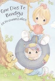 Happy Birthday Message In Spanish With English Translation Greeting Card Birthday Precious Moments Spanish God Bless You On Your Birthday Tra Imagen Feliz Cumpleanos Feliz Cumpleanos Nina Tarjetas De Feliz Cumpleanos