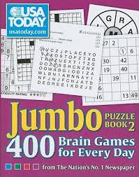 Play it and other games online at games.usatoday.com. Usa Today Jumbo Puzzle Book 2 11 Usa Today 9780740785399 Blackwell S