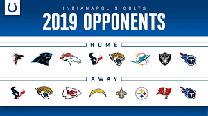 Colts 2019 Home Away Opponents Finalized