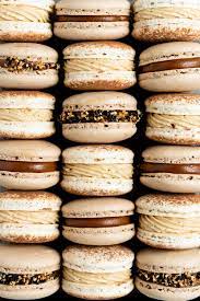 Sesame Macarons Recipe Milk Chocolate Ganache Chocolate Macaron Chocolate Ganache
