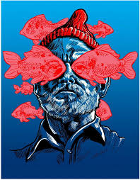 The Life Aquatic With Steve Zissou By Tim Doyle Art Dad Art Art Prints