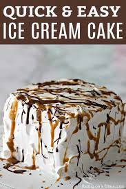 Country fresh) 1 packet tennis biscuits 1 double sixed slab of dairy milk when ready to serve: Easy Ice Cream Cake Recipe Ice Cream Sandwich Cake