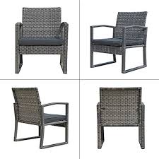 Maybe you would like to learn more about one of these? Patiorama 3 Pieces Outdoor Patio Furniture Set Outdoor Wicker Conversation Set Patio Rattan Chair Set Modern Bistro Set With Coffee Table Garden Balcony Backyard Poolside Dark Grey Pricepulse
