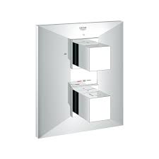 Pneumatic actuated 2 way diverter valve for vacuum or low pressure* conveying systems. Grohe Brilliant Thermostat With Integrated 2 Way Diverter For Shower Tattahome