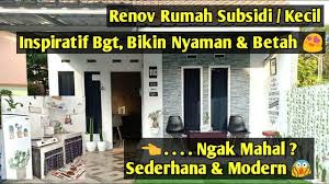 Rumah anda sudah tidak layak lagi untuk dihuni, dan harus direnovasi? Rumah Subsidi Kecil Sederhana Dengan Interior Modern Renovasi Rumah Yang Inspiratif Banget Youtube Desain Interior Interior Interior Modern
