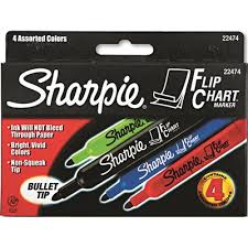 Sanford Part Sanford Flip Chart Markers Bullet Tip